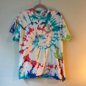 Hand tie dyed tee shirt